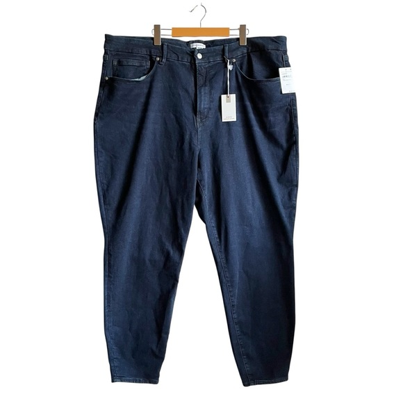 NWT Good American Good Legs Skinny Jeans Deep Indigo Blue 28/32 Plus - Picture 2 of 12